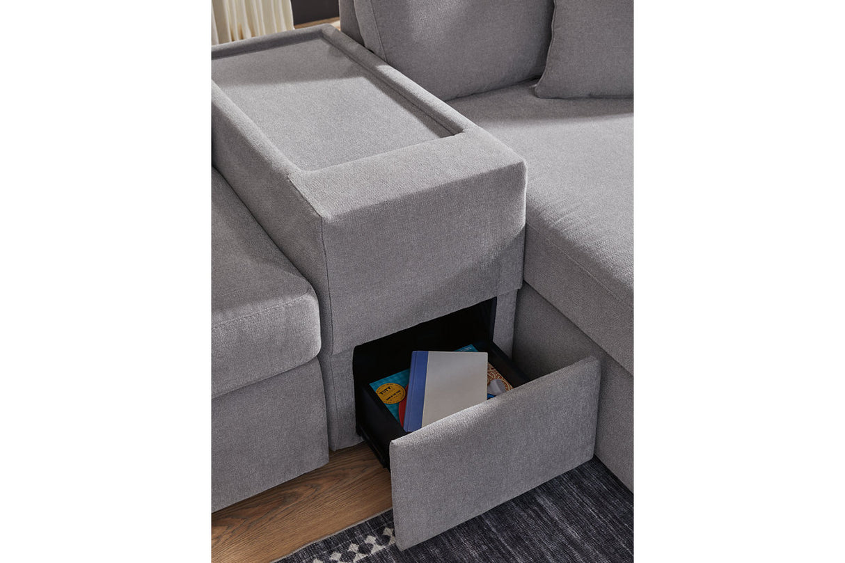 Modmax Granite 6-Piece Sectional -  Ashley - Luna Furniture