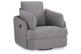 Modmax Granite 5-Piece Sectional and Swivel Glider Recliner -   - Luna Furniture