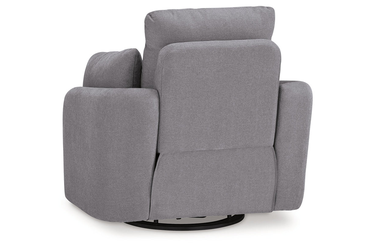 Modmax Granite 6-Piece Sectional and Swivel Glider Recliner -   - Luna Furniture