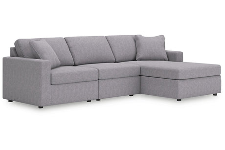 Modmax Granite 3-Piece Sectional with Chaise from Ashley - Luna Furniture