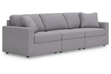 Modmax Granite 3-Piece Sectional -  Ashley - Luna Furniture