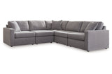 Modmax Granite 5-Piece Sectional -  Ashley - Luna Furniture