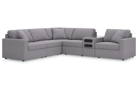 Modmax Granite 6-Piece Sectional -  Ashley - Luna Furniture