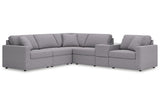 Modmax Granite 6-Piece Sectional -  Ashley - Luna Furniture