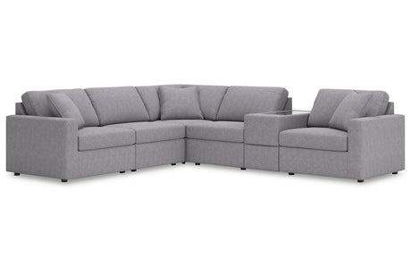 Modmax Granite 6-Piece Sectional -  Ashley - Luna Furniture