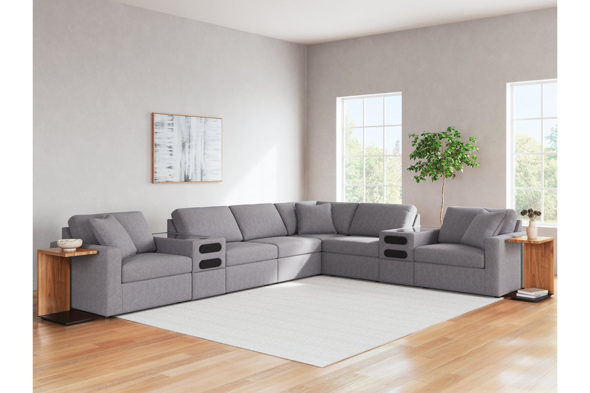 Modmax Granite 8-Piece Sectional -  Ashley - Luna Furniture