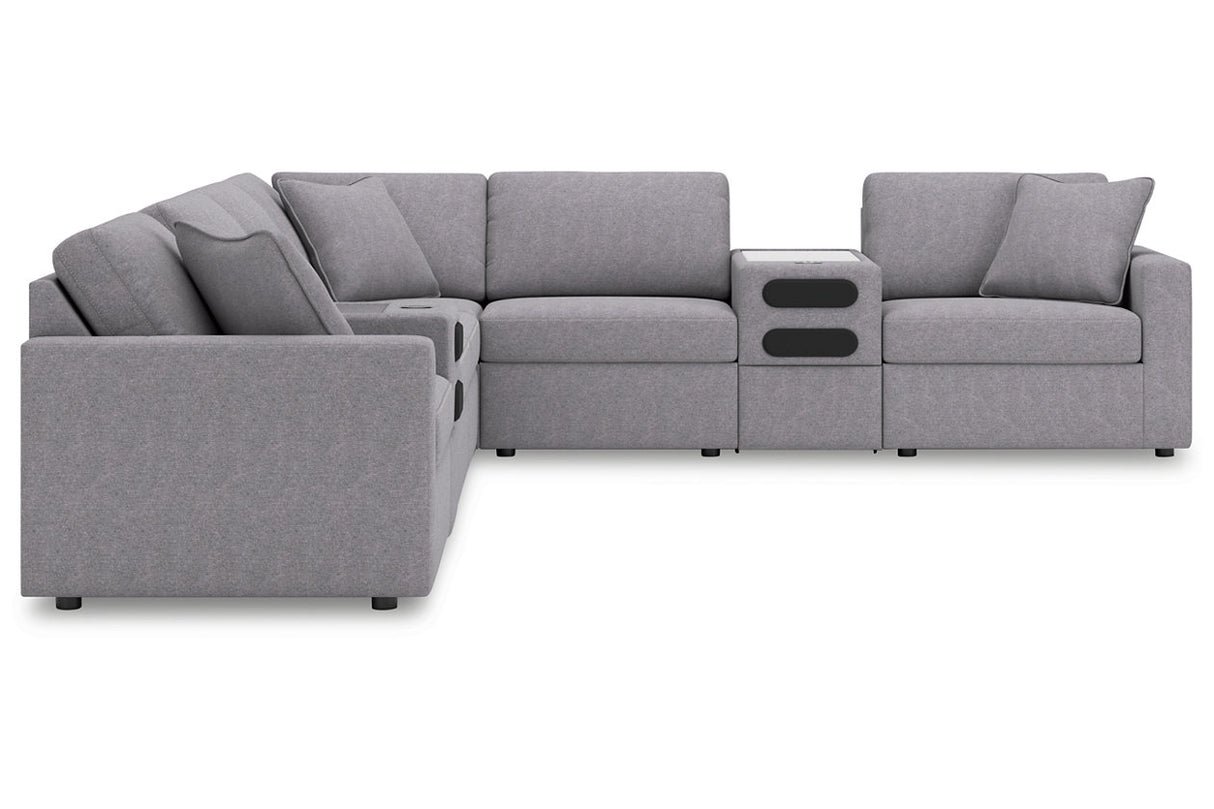 Modmax Granite 8-Piece Sectional -  Ashley - Luna Furniture