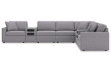 Modmax Granite 8-Piece Sectional -  Ashley - Luna Furniture