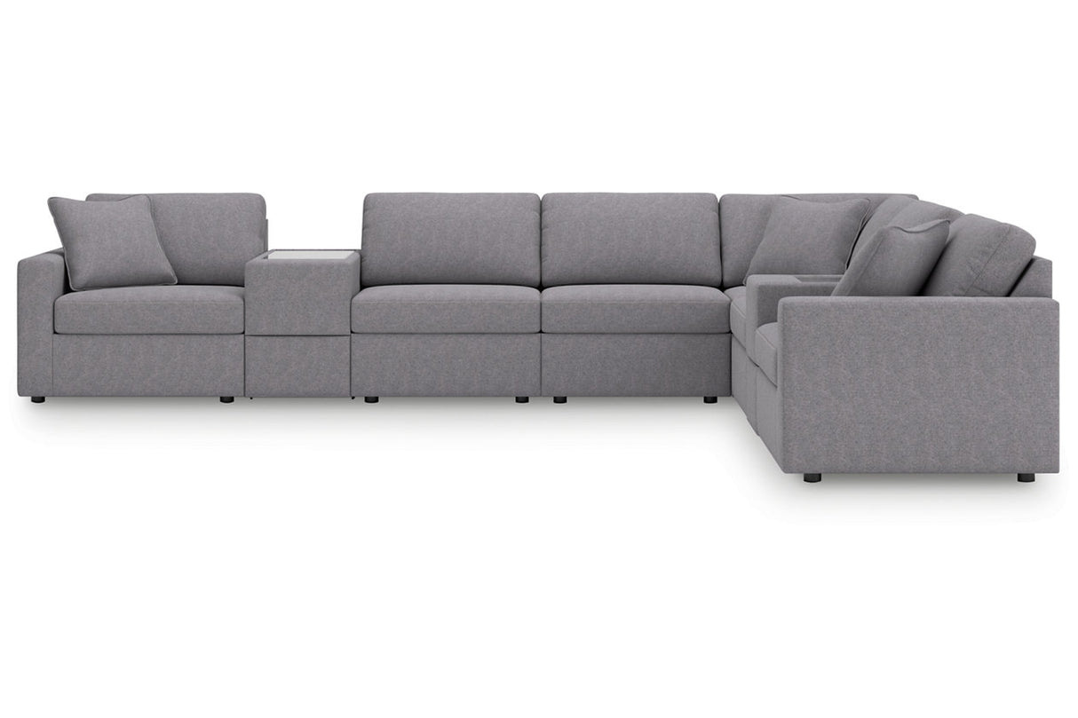 Modmax Granite 8-Piece Sectional -  Ashley - Luna Furniture