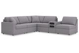 Modmax Granite 6-Piece Sectional -   - Luna Furniture