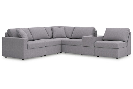 Modmax Granite 6-Piece Sectional -   - Luna Furniture