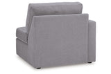 Modmax Granite 6-Piece Sectional and Swivel Glider Recliner -   - Luna Furniture