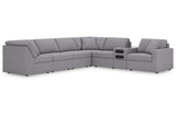 Modmax Granite 7-Piece Sectional -   - Luna Furniture