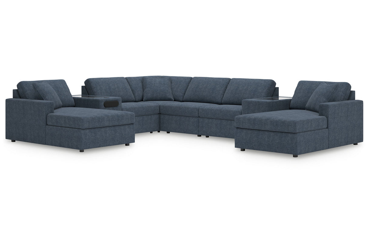 Modmax Ink 8-Piece Sectional with Chaise -   - Luna Furniture