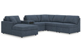 Modmax Ink 6-Piece Sectional with Chaise -   - Luna Furniture