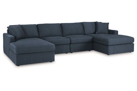 Modmax Ink 4-Piece Sectional with Chaise -  Ashley - Luna Furniture