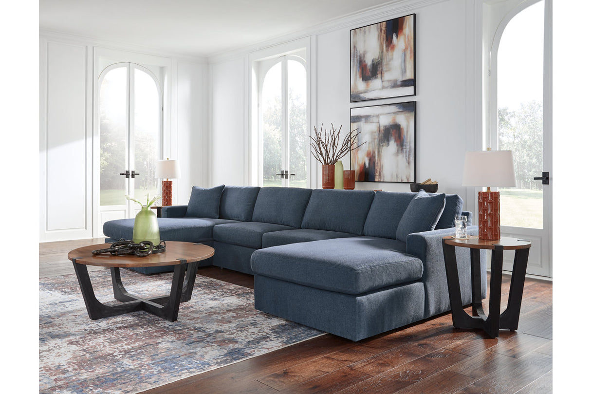 Modmax Ink 4-Piece Sectional with Chaise -  Ashley - Luna Furniture