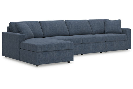 Modmax Ink 4-Piece Sectional with Chaise -   - Luna Furniture