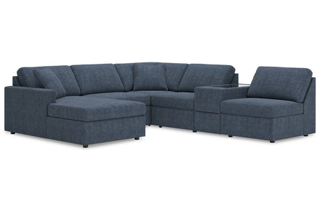 Modmax Ink 6-Piece Sectional with Chaise -   - Luna Furniture