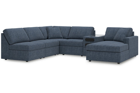 Modmax Ink 6-Piece Sectional with Chaise -   - Luna Furniture