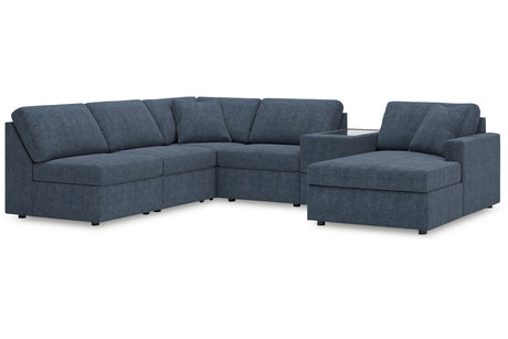 Modmax Ink 6-Piece Sectional with Chaise -   - Luna Furniture