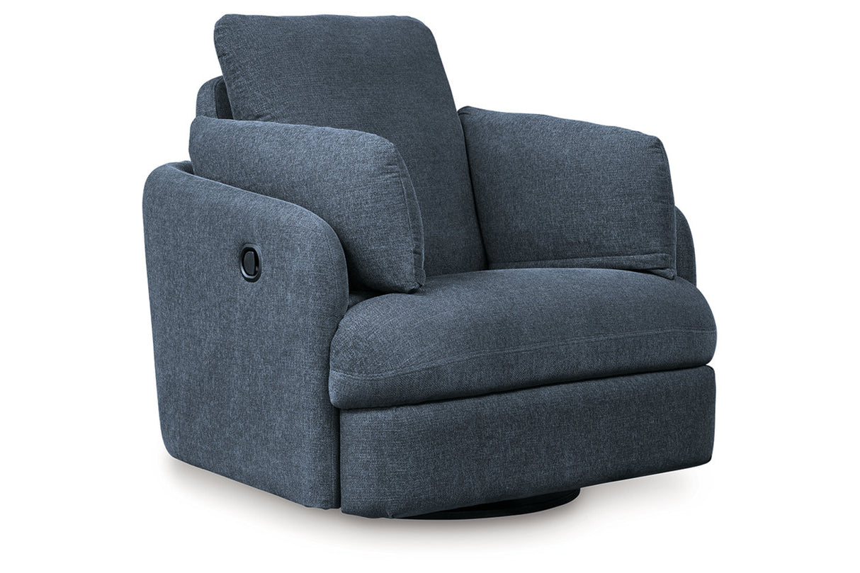 Modmax Ink 5-Piece Sectional and Swivel Glider Recliner -   - Luna Furniture