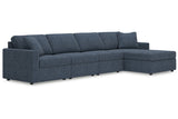 Modmax Ink 4-Piece Sectional with Chaise -   - Luna Furniture