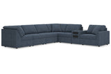 Modmax Ink 7-Piece Sectional -   - Luna Furniture