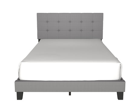 Otto Gray Full Platform Bed from Happy Homes - Luna Furniture