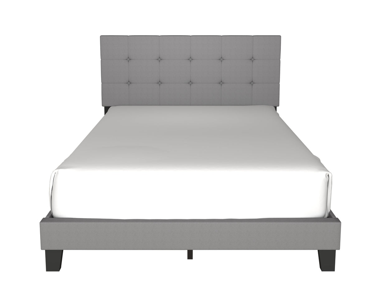 Otto Gray Queen Platform Bed from Happy Homes - Luna Furniture