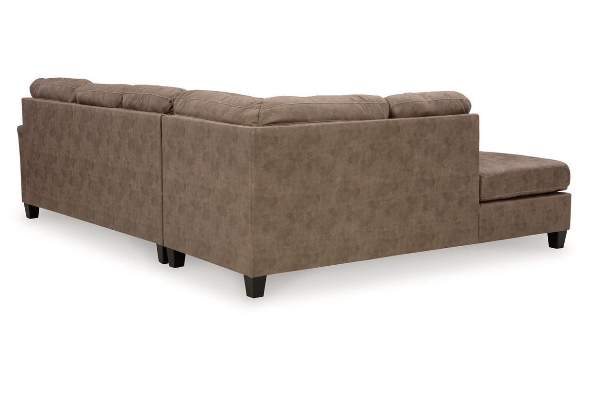 Navi Fossil 2-Piece Sectional Sofa Chaise from Ashley - Luna Furniture