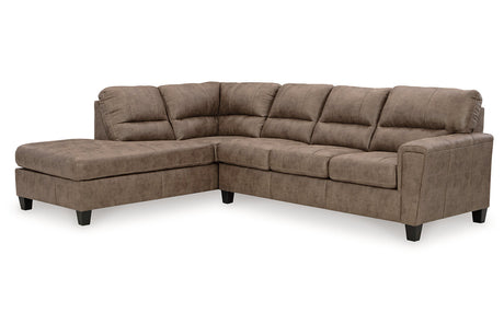 Navi Fossil 2-Piece Sectional Sofa Chaise from Ashley - Luna Furniture