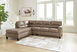 Navi Fossil 2-Piece Sectional Sofa Chaise from Ashley - Luna Furniture