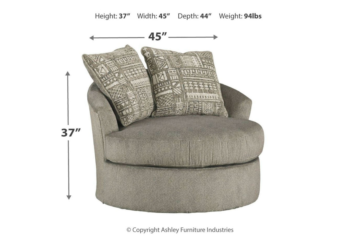 Soletren Ash Sofa and Chair -  Ashley - Luna Furniture