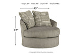 Soletren Ash Sofa, Loveseat and Accent Chair -  Ashley - Luna Furniture