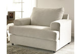 Soletren Stone Sofa and Oversized Chair -  Ashley - Luna Furniture