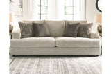 Soletren Stone Sofa Sleeper and Oversized Chair -  Ashley - Luna Furniture