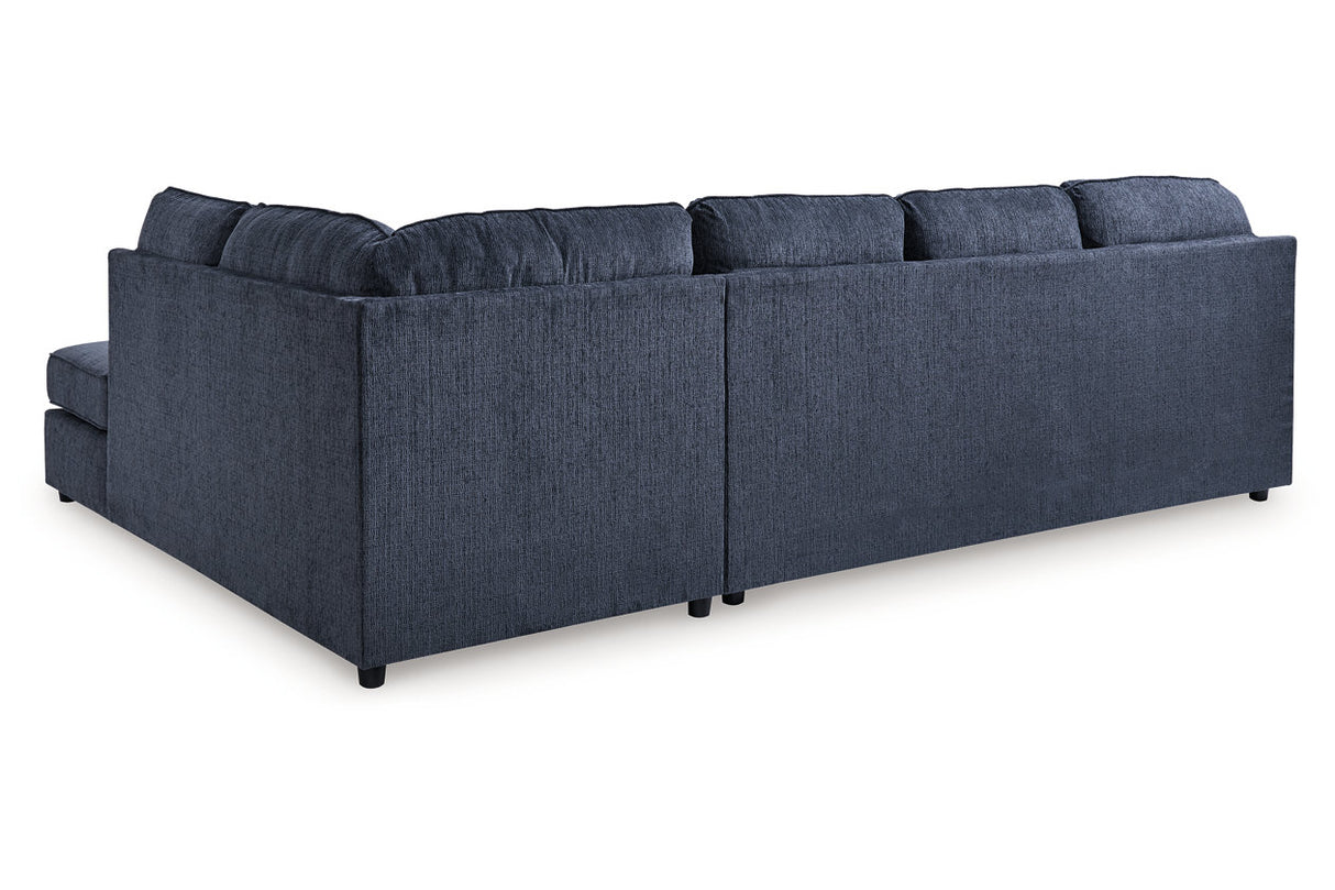 Albar Place Cobalt 2-Piece Sectional from Ashley - Luna Furniture