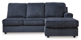 Albar Place Cobalt 2-Piece LAF Chaise Sectional from Ashley - Luna Furniture