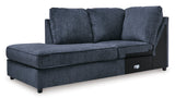 Albar Place Cobalt 2-Piece LAF Chaise Sectional from Ashley - Luna Furniture