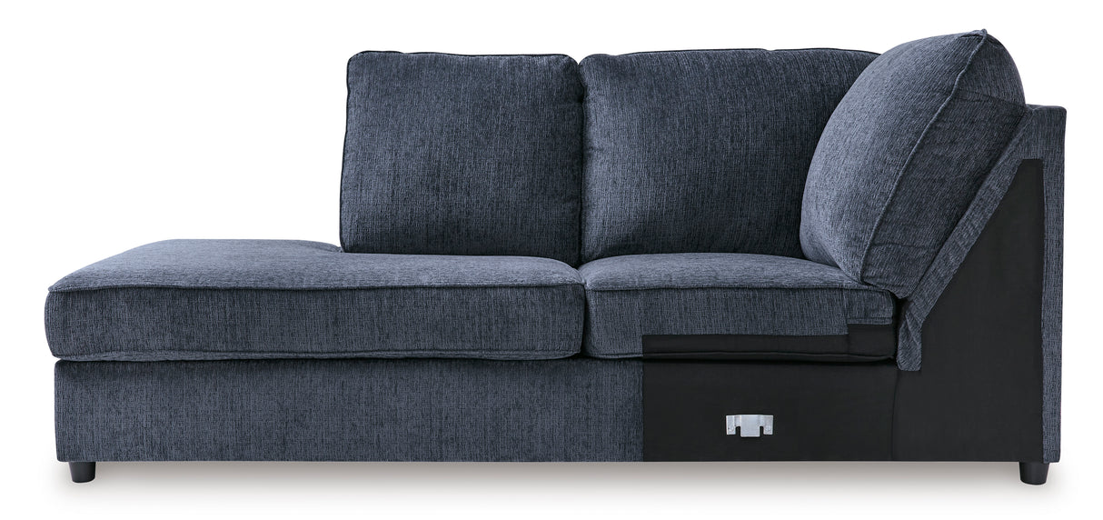 Albar Place Cobalt 2-Piece LAF Chaise Sectional from Ashley - Luna Furniture