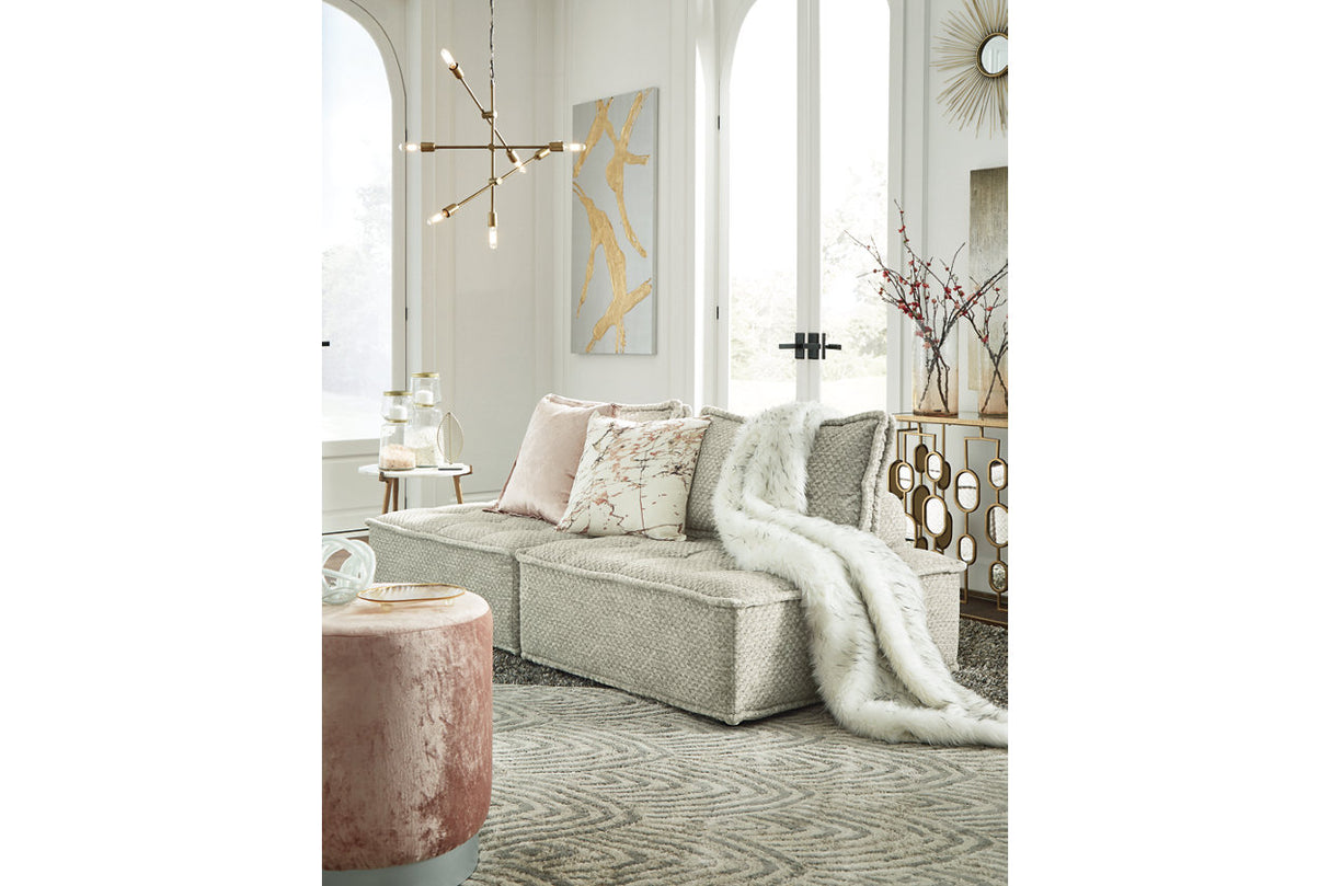 Bales Taupe 2-Piece Modular Seating -  Ashley - Luna Furniture