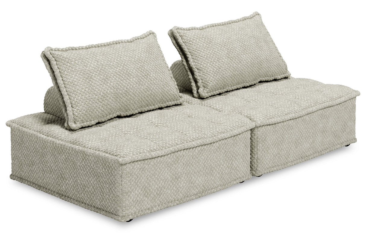 Bales Taupe 2-Piece Modular Seating -  Ashley - Luna Furniture