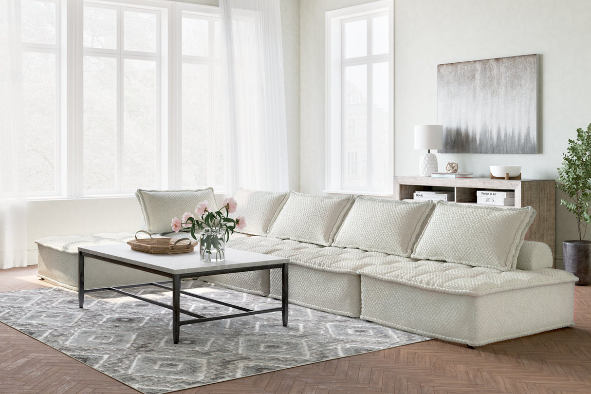 Bales Taupe 5-Piece Modular Seating -  Ashley - Luna Furniture