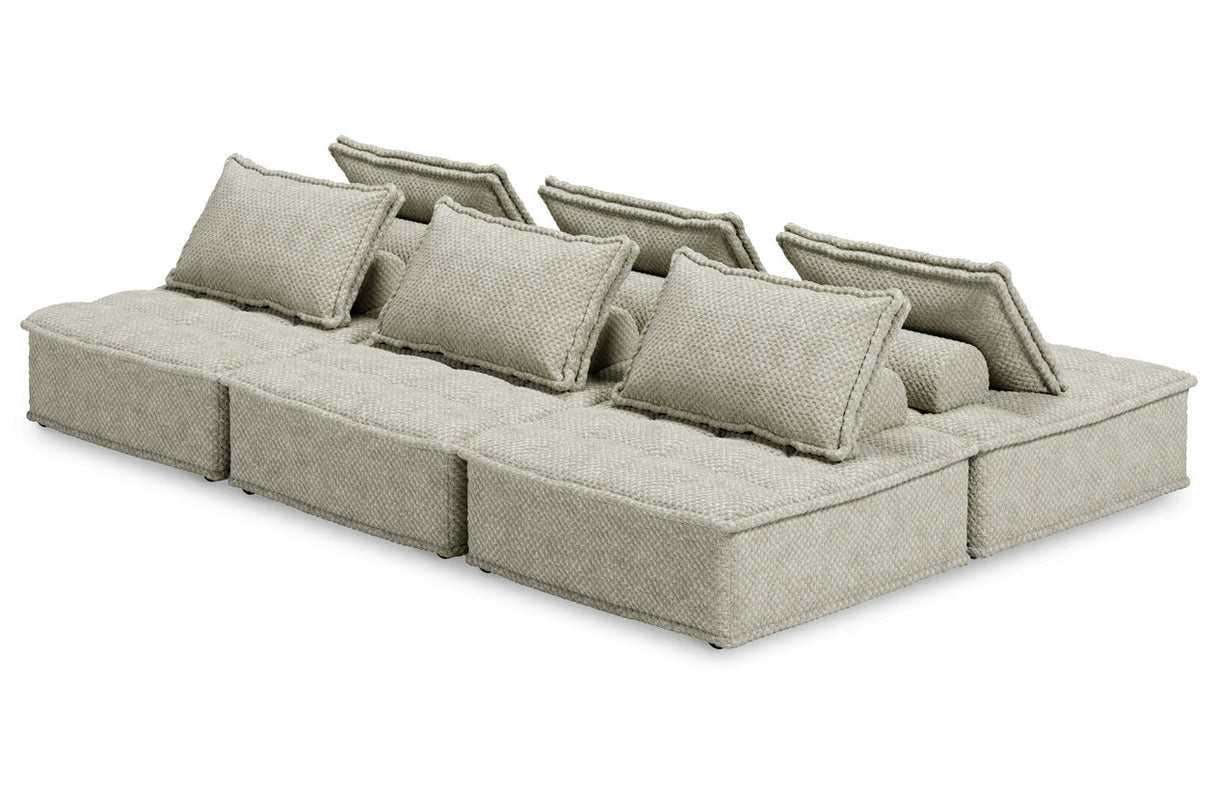 Bales Taupe 6-Piece Modular Seating -  Ashley - Luna Furniture