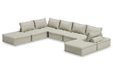 Bales Taupe 7-Piece Modular Seating -  Ashley - Luna Furniture