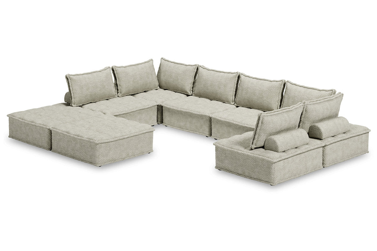 Bales Taupe 8-Piece Modular Seating -  Ashley - Luna Furniture