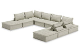 Bales Taupe 8-Piece Modular Seating -  Ashley - Luna Furniture