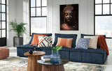 Bales Navy 3-Piece Modular Seating from Ashley - Luna Furniture