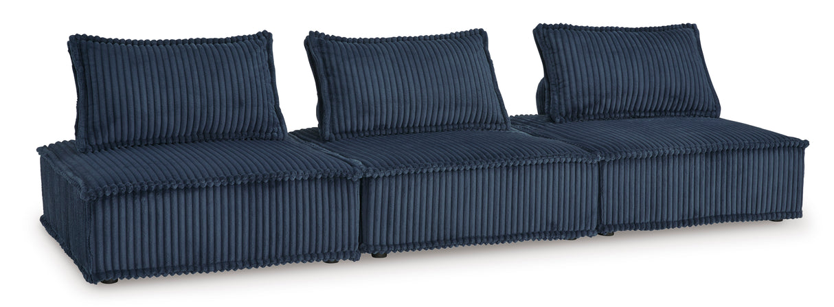 Bales Navy 3-Piece Modular Seating from Ashley - Luna Furniture